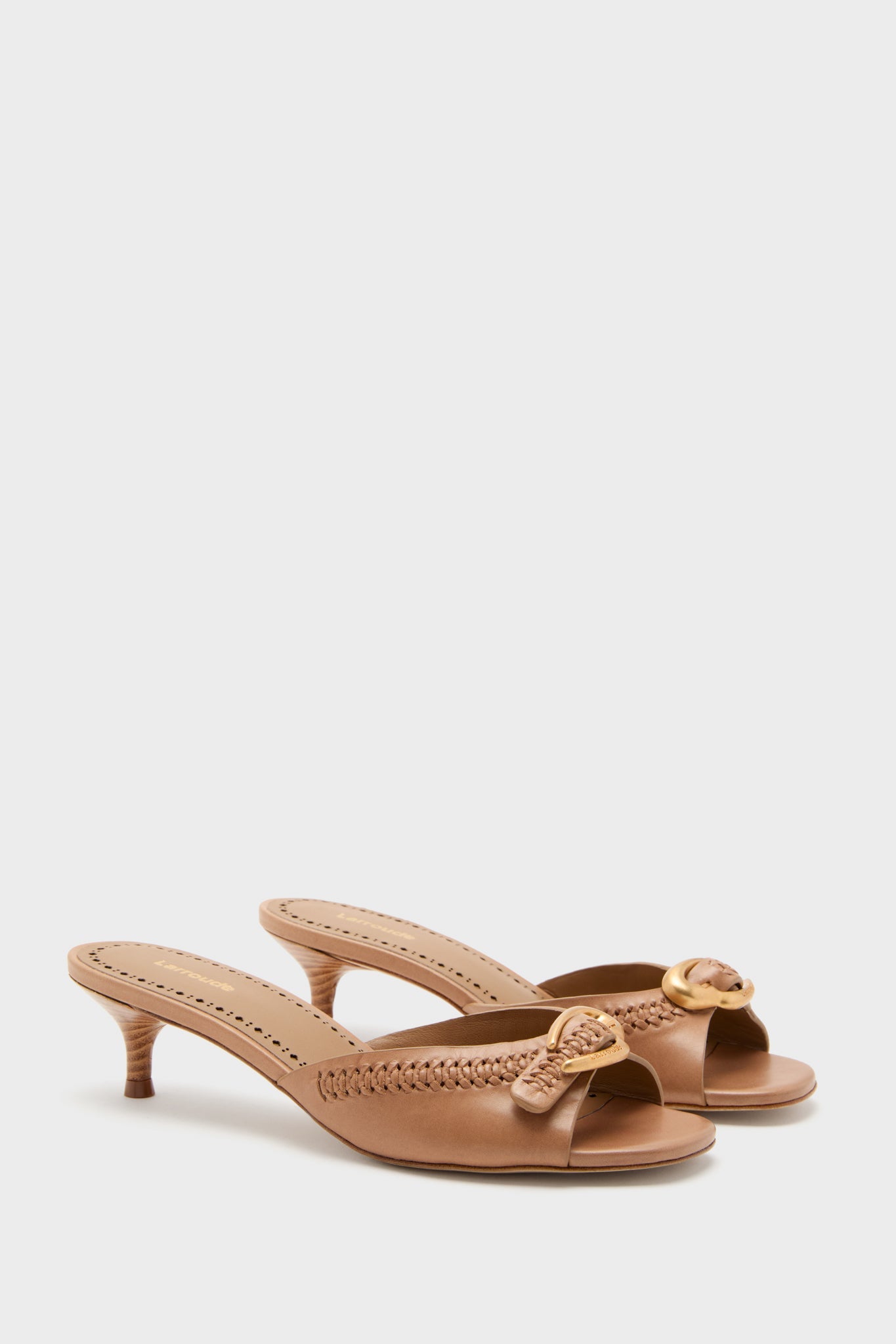 Hazelnut Leather Verona Mules