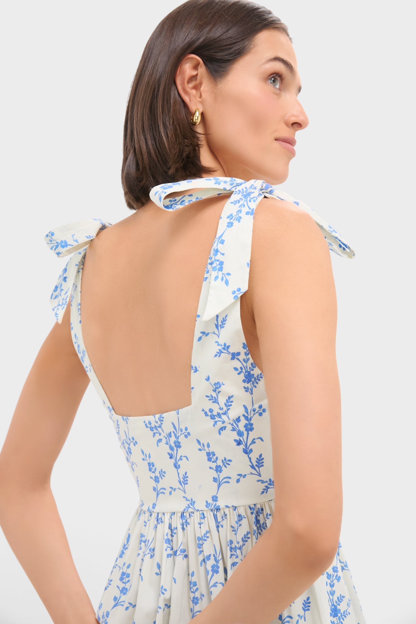 Floral Toile Betsy Dress