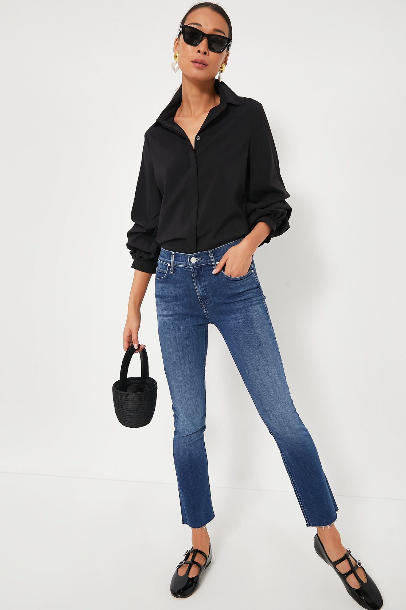 Nothing Between Us The Mid Rise Dazzler Ankle Fray