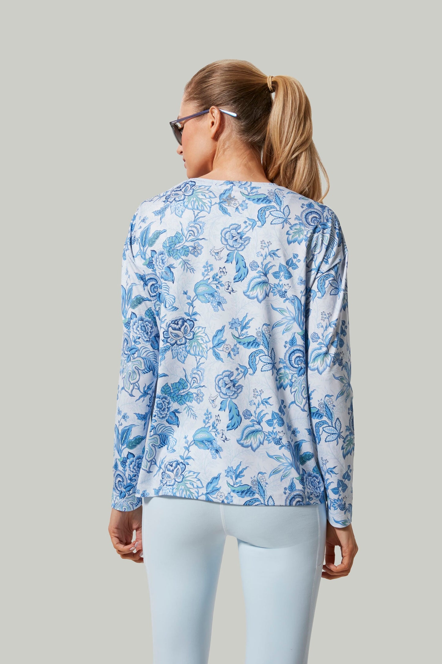 Heirloom Floral Long Sleeve Ryan Boyfriend Tee