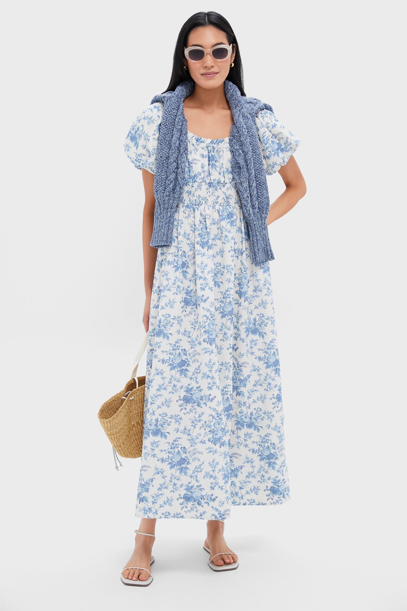 Forget Me Not Floral Adria Dress