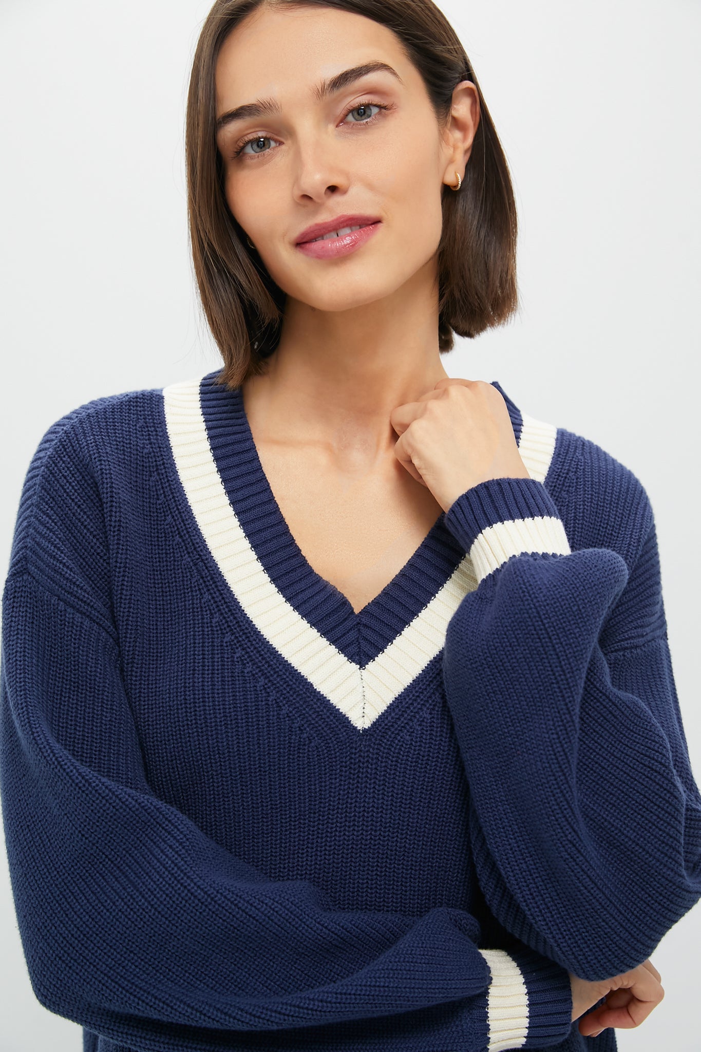 Washed Navy Ashe Sweater