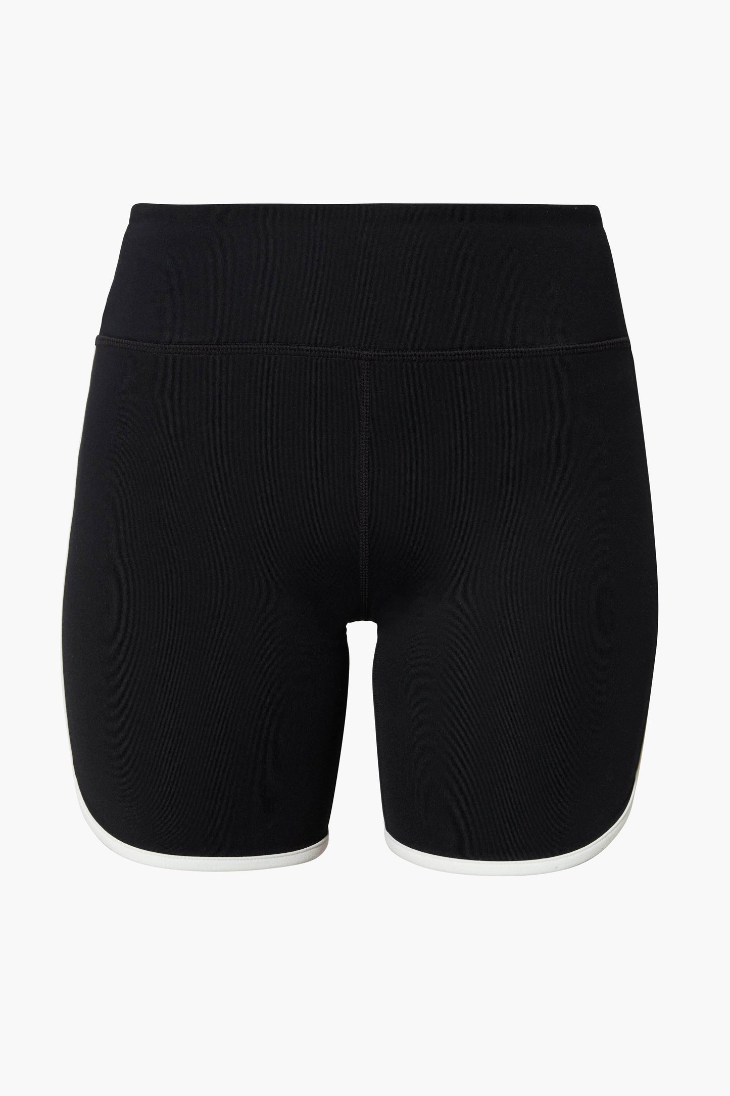 Black Piped Cathy Bike Short