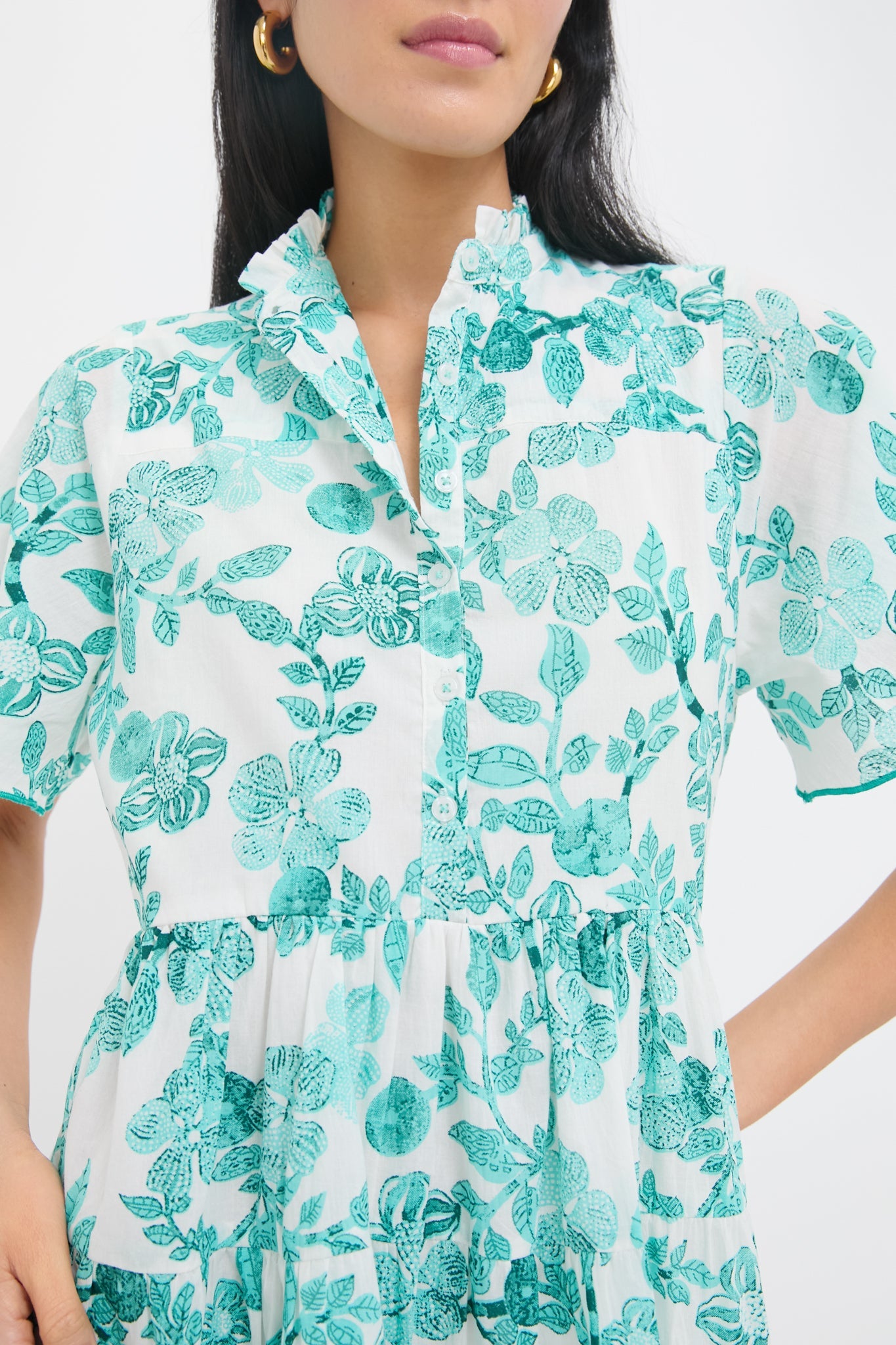 Aqua Cassis Vibeka Short Dress