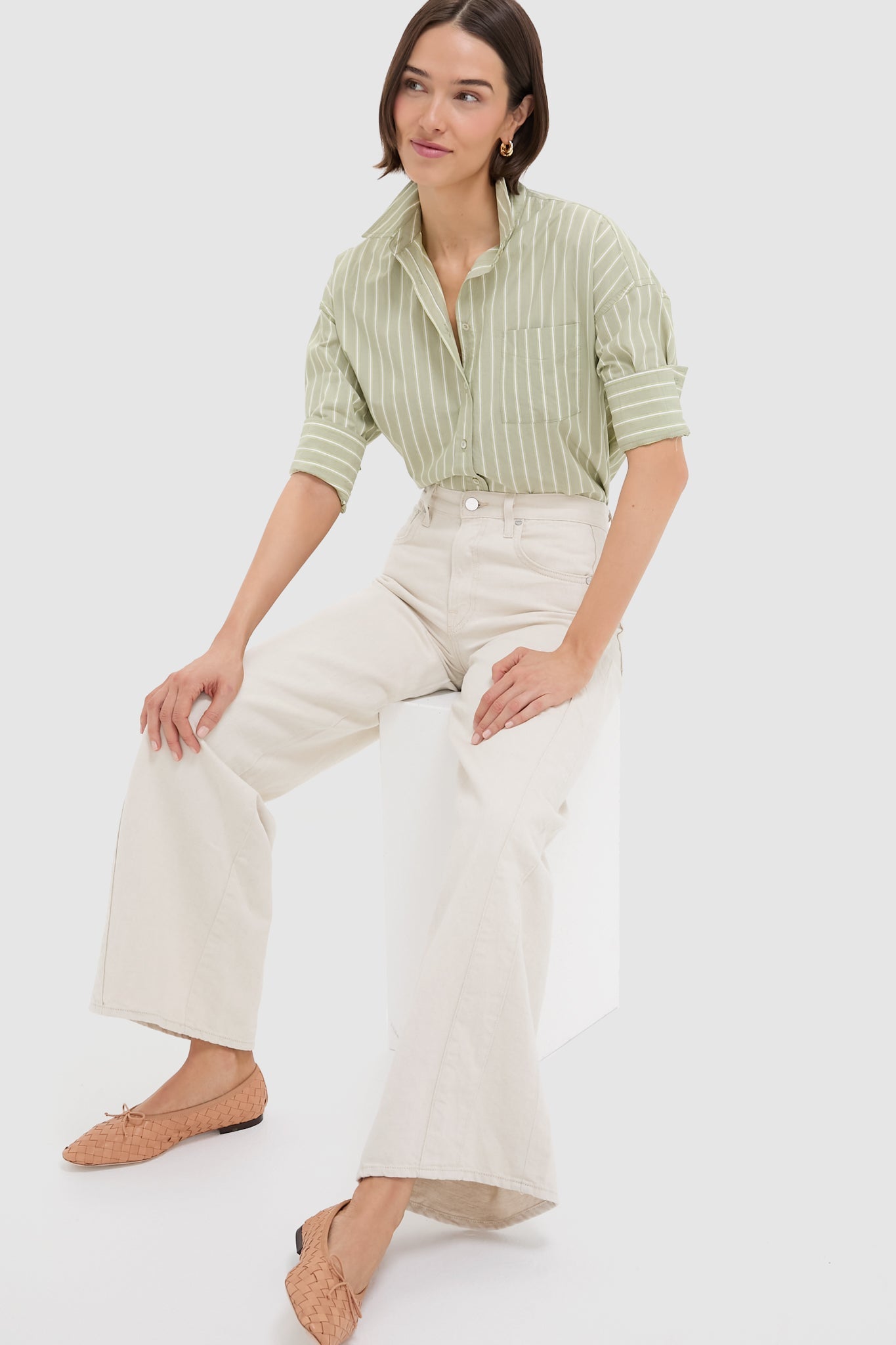 Natural Almost Famous Pant