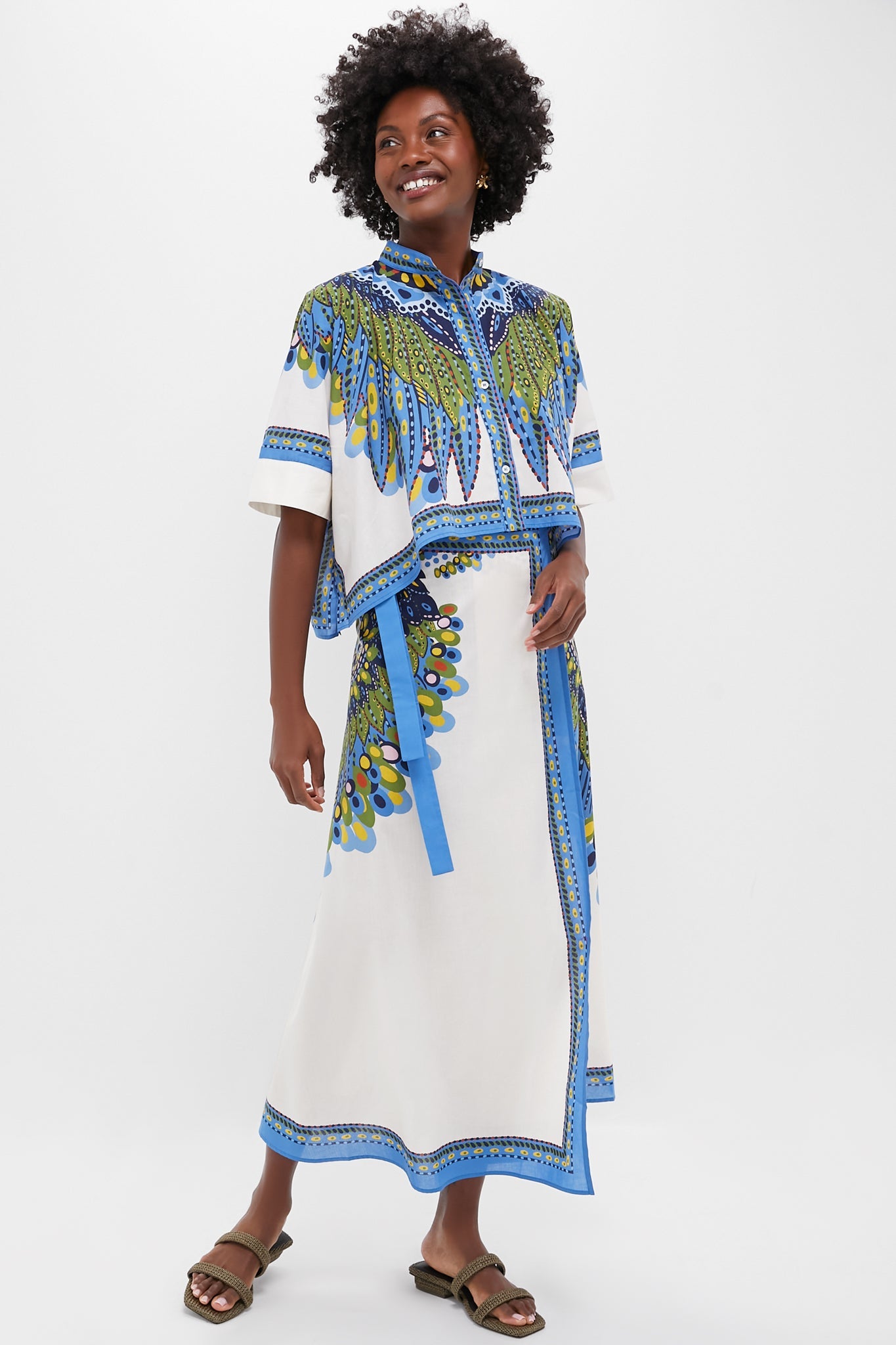 Chakra Placee Flipper Skirt