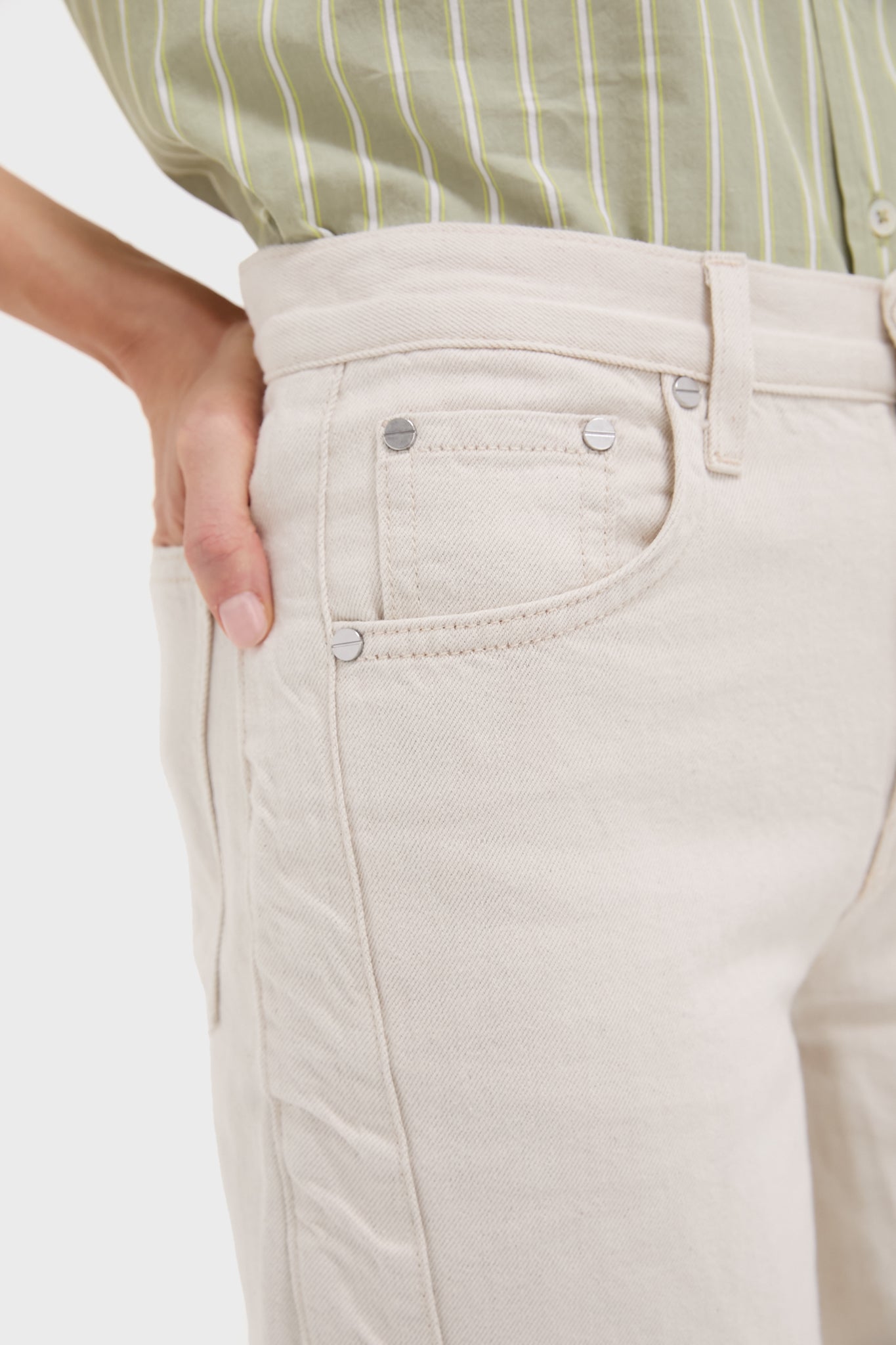 Natural Almost Famous Pant