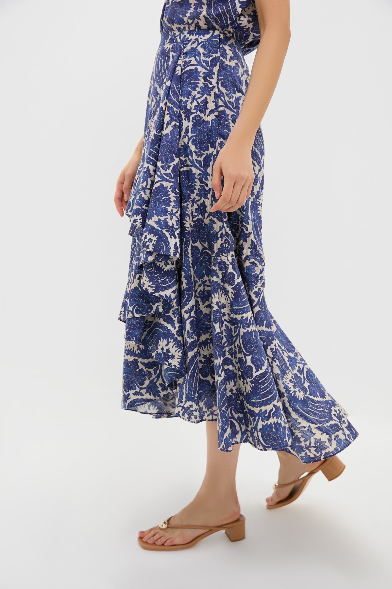 Ocean Sabina Faux Wrap Skirt