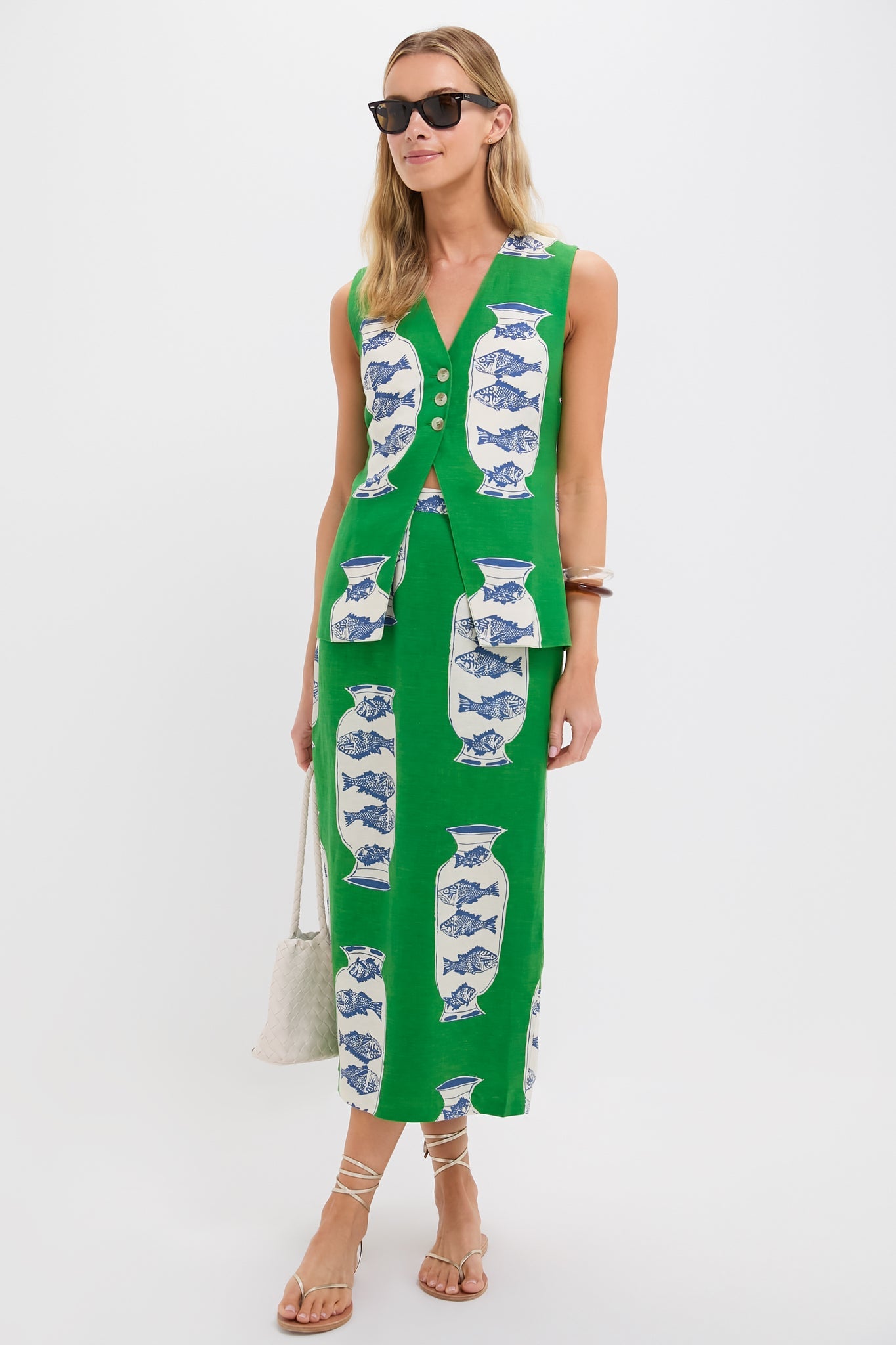 Herring Green Isla Skirt