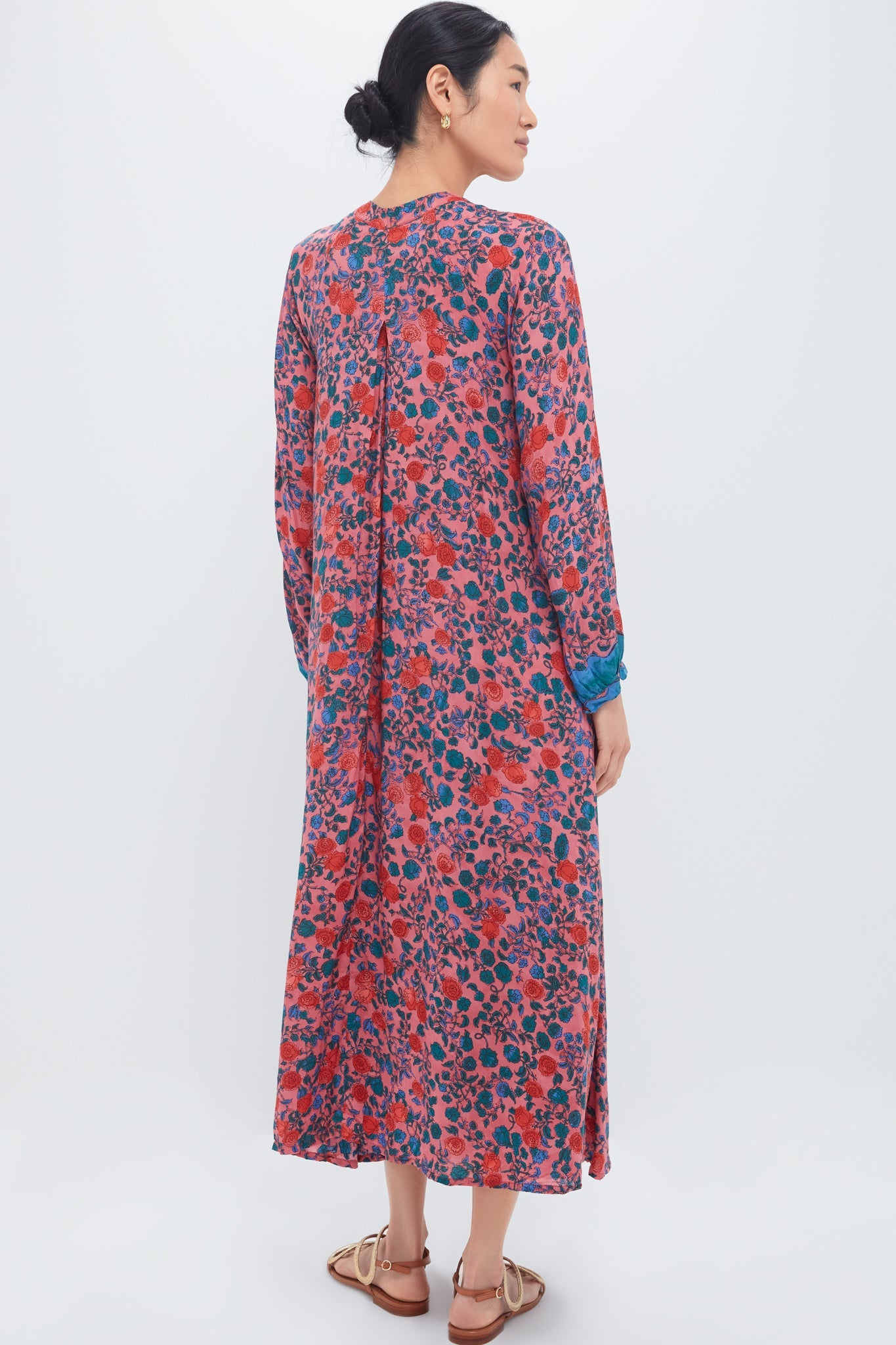 Rose Bandana Fiore Maxi Dress