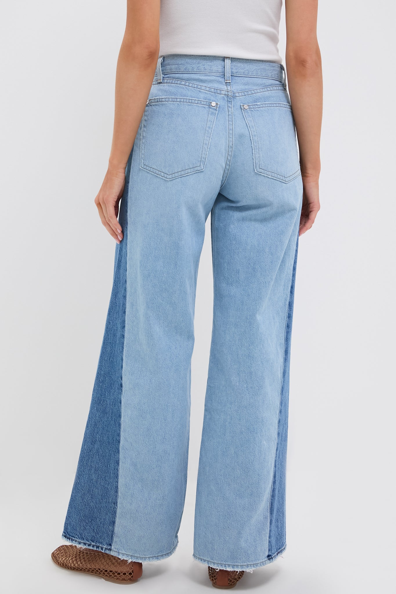 Vintage Wash Two Tone Ramblin Man Jeans