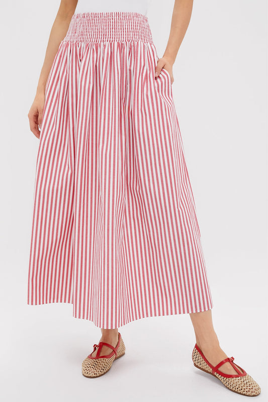 Lipstick Red Noreen Skirt