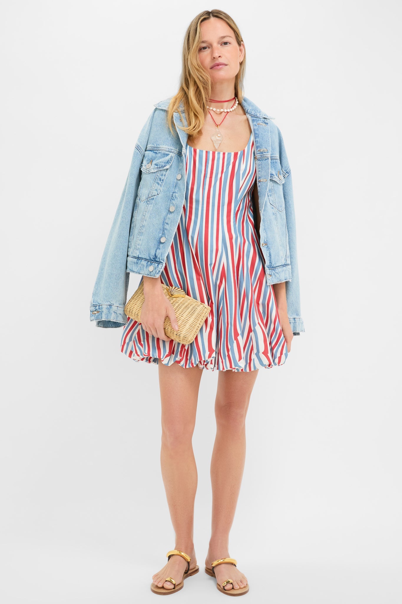 Americana Stripe Sadie Dress