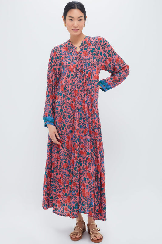 Rose Bandana Fiore Maxi Dress