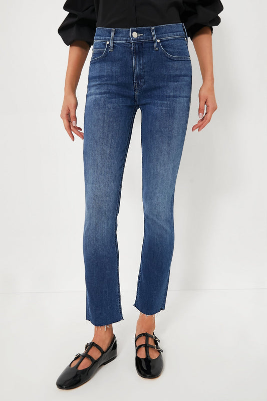 Nothing Between Us The Mid Rise Dazzler Ankle Fray