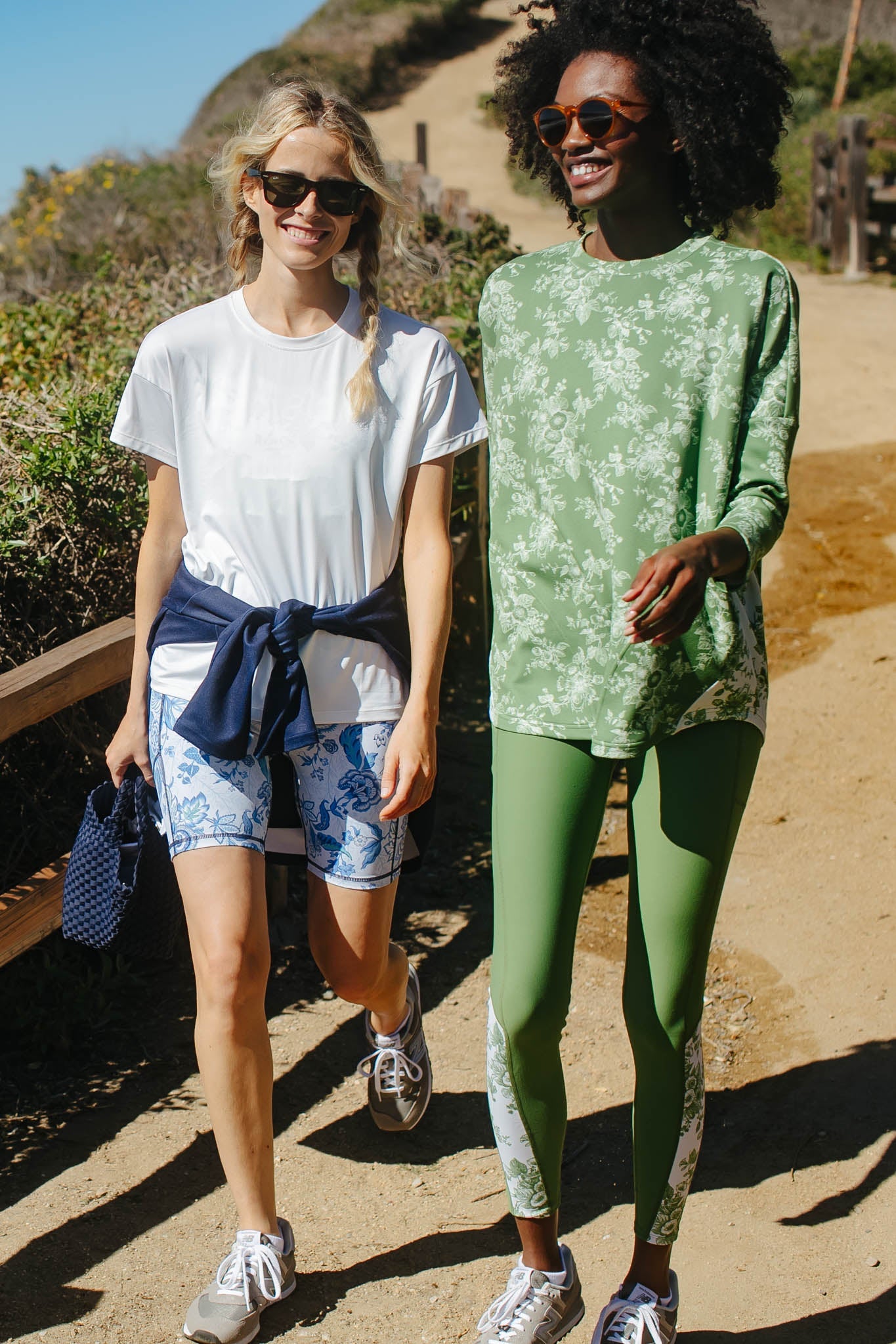 French Green and Provence Toile Kaylee Legging