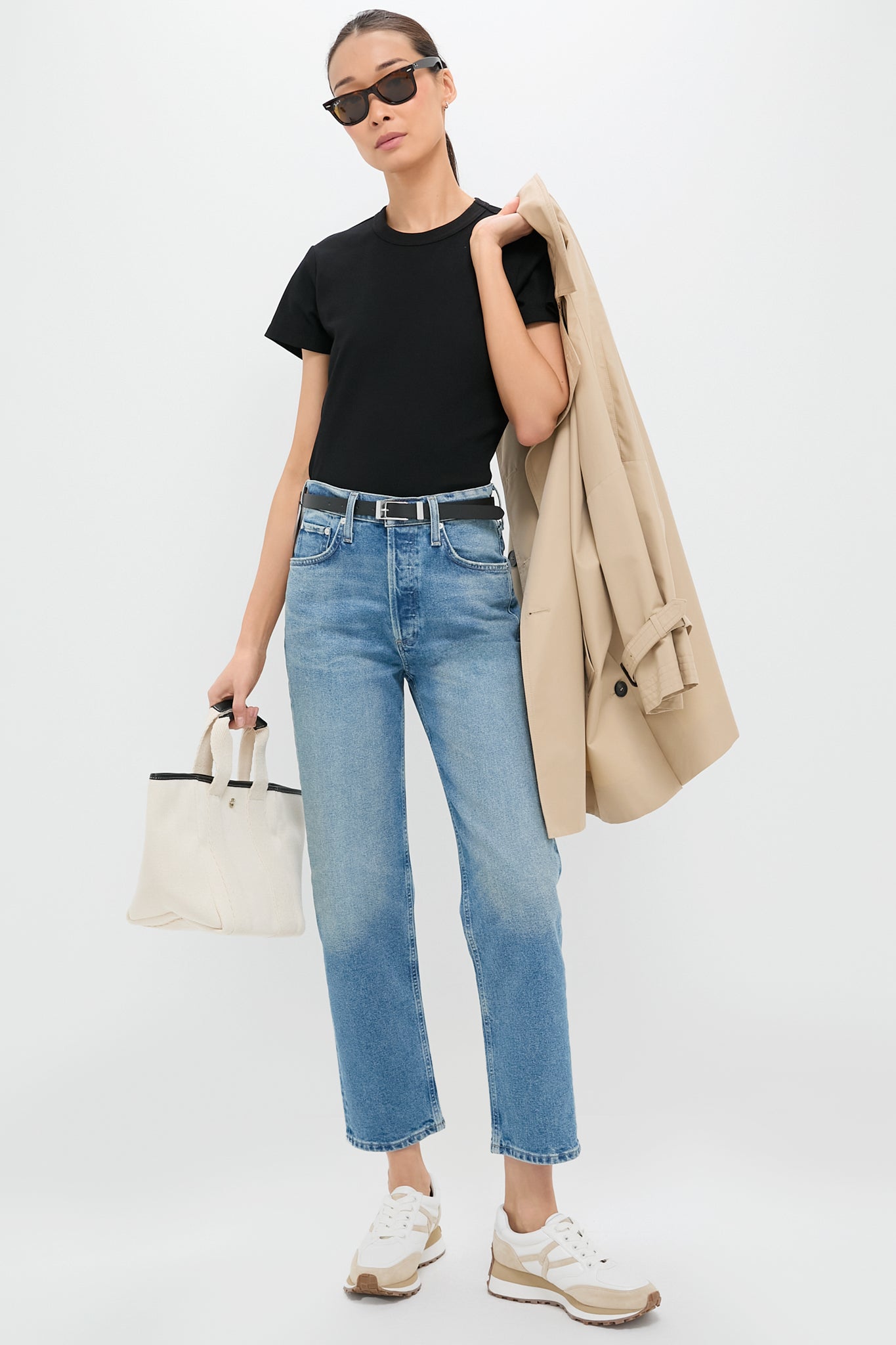 Coconut and Ecru Valentina Sneakers