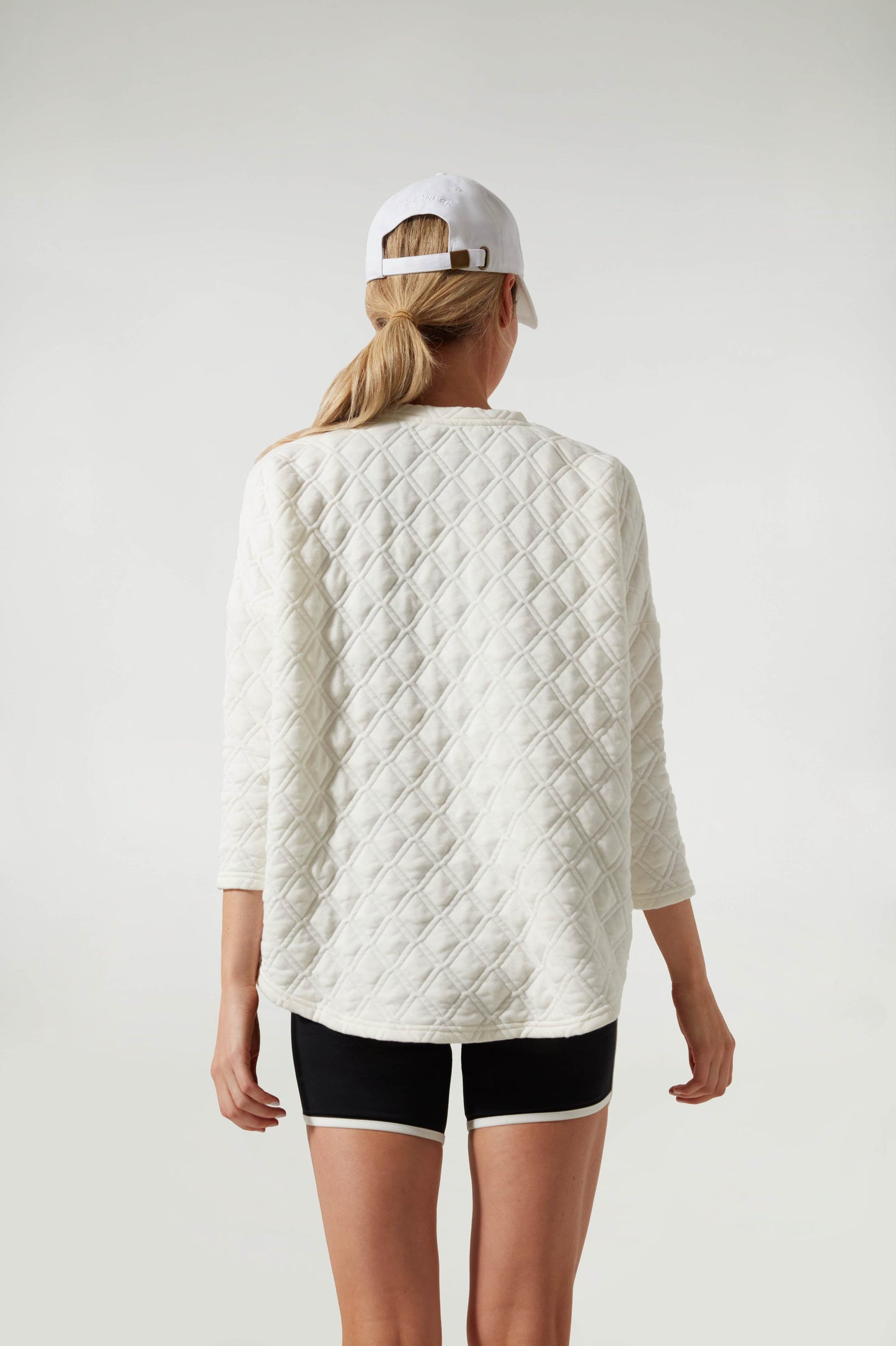 White Ally Swing Sweatshirt