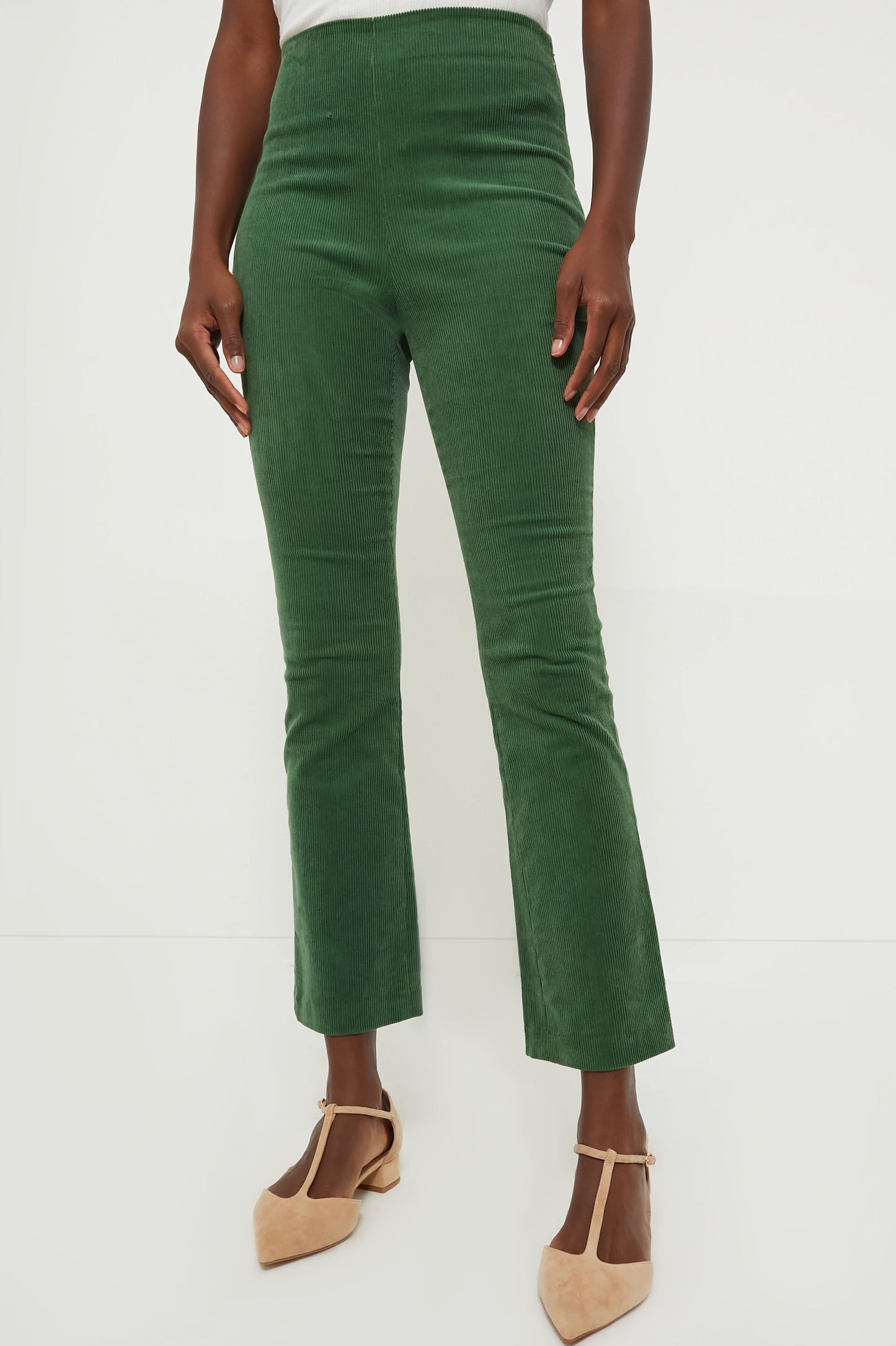 Green Corduroy Ashford Pants