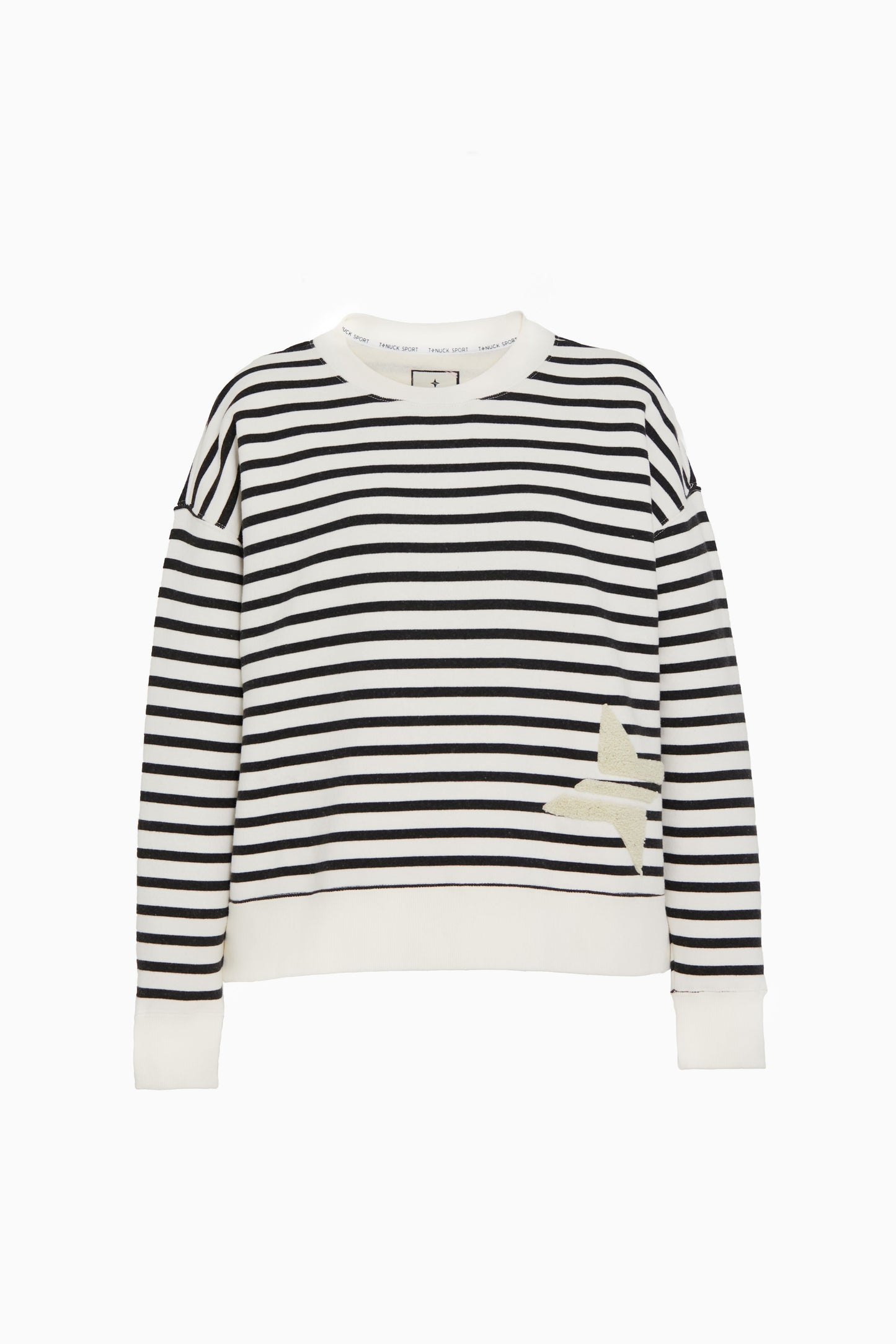 Black and White Stripe Natasha Pullover