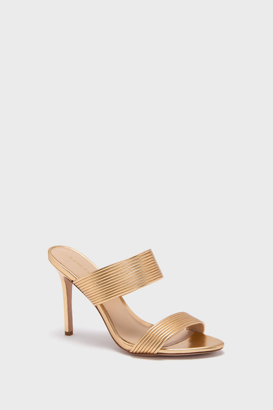 Pale Gold Asha Mignon Heels