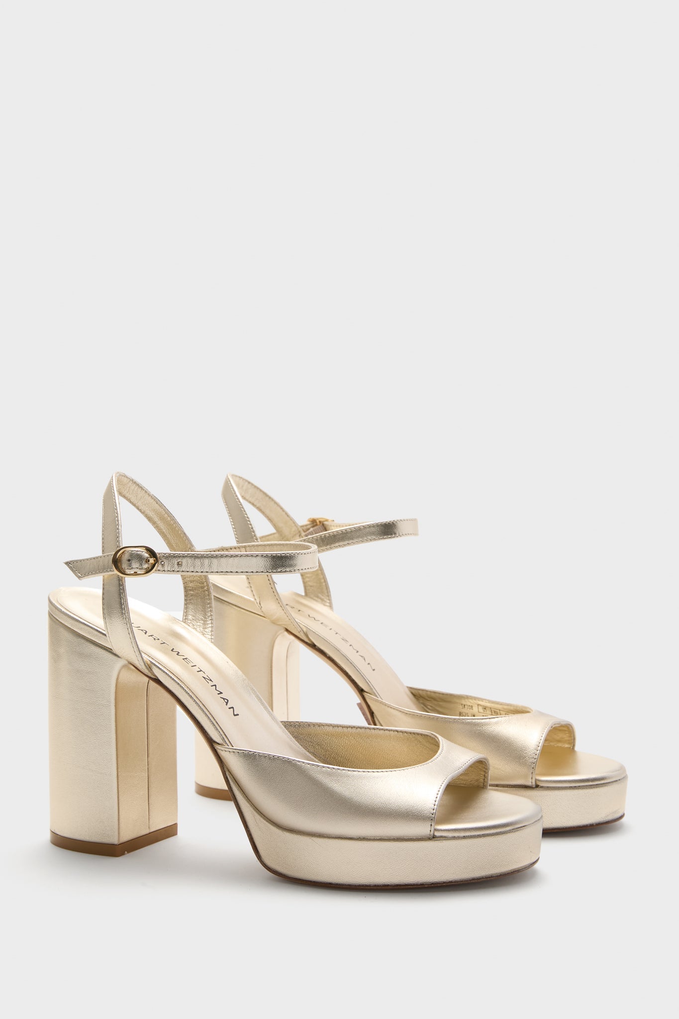 Light Gold Dayna II Platform Heels