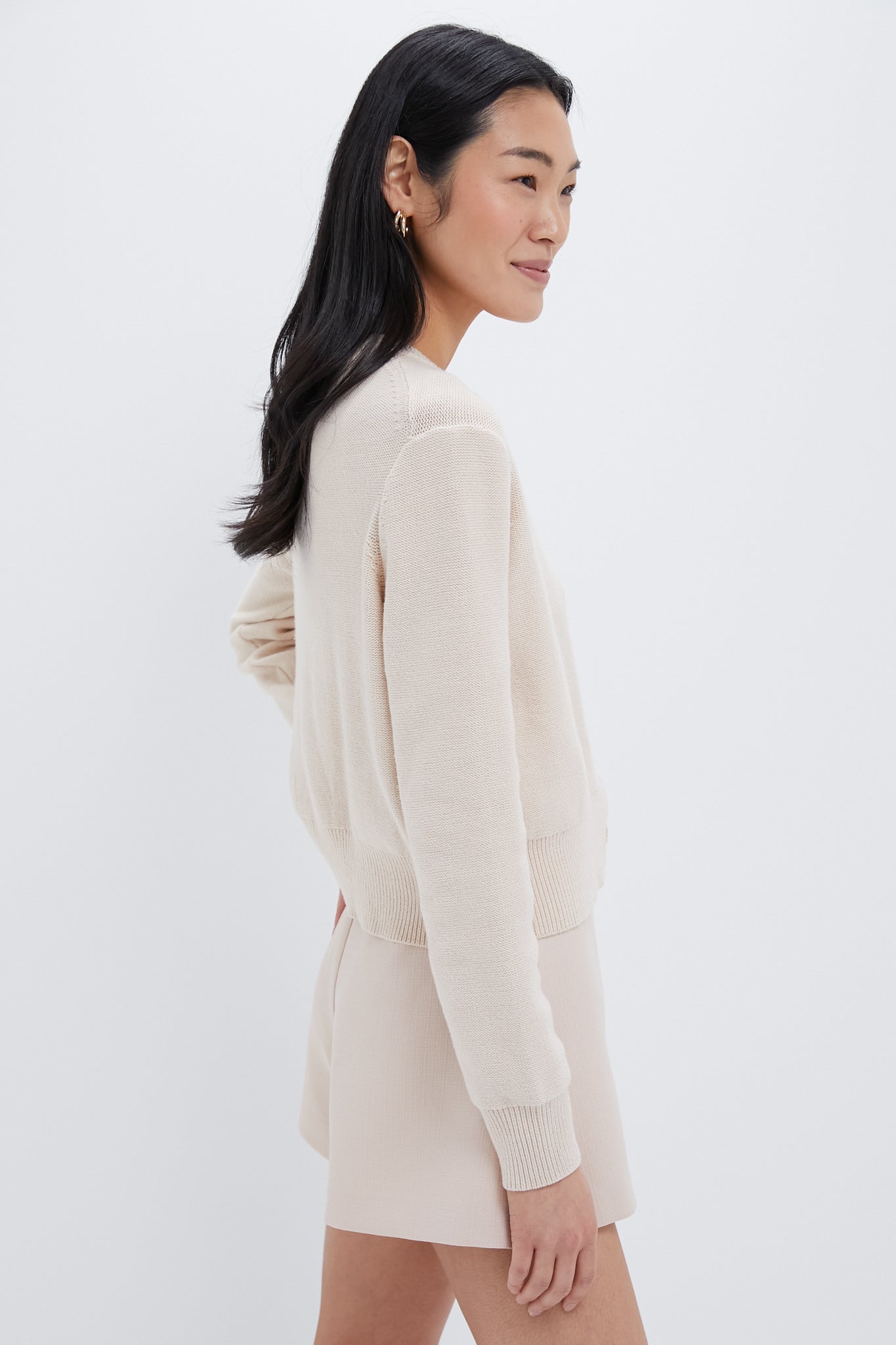 Sandstone Seashell Molly Cardigan