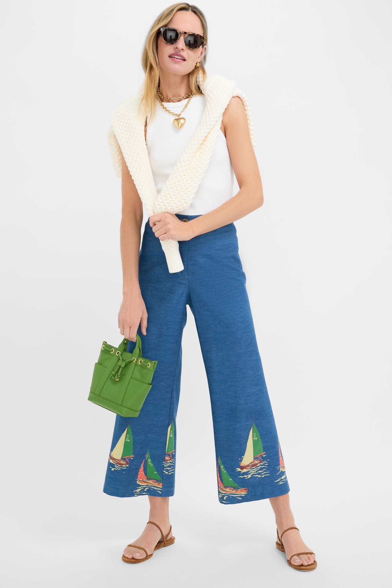Newport Regatta Chambray Long Florence Pants