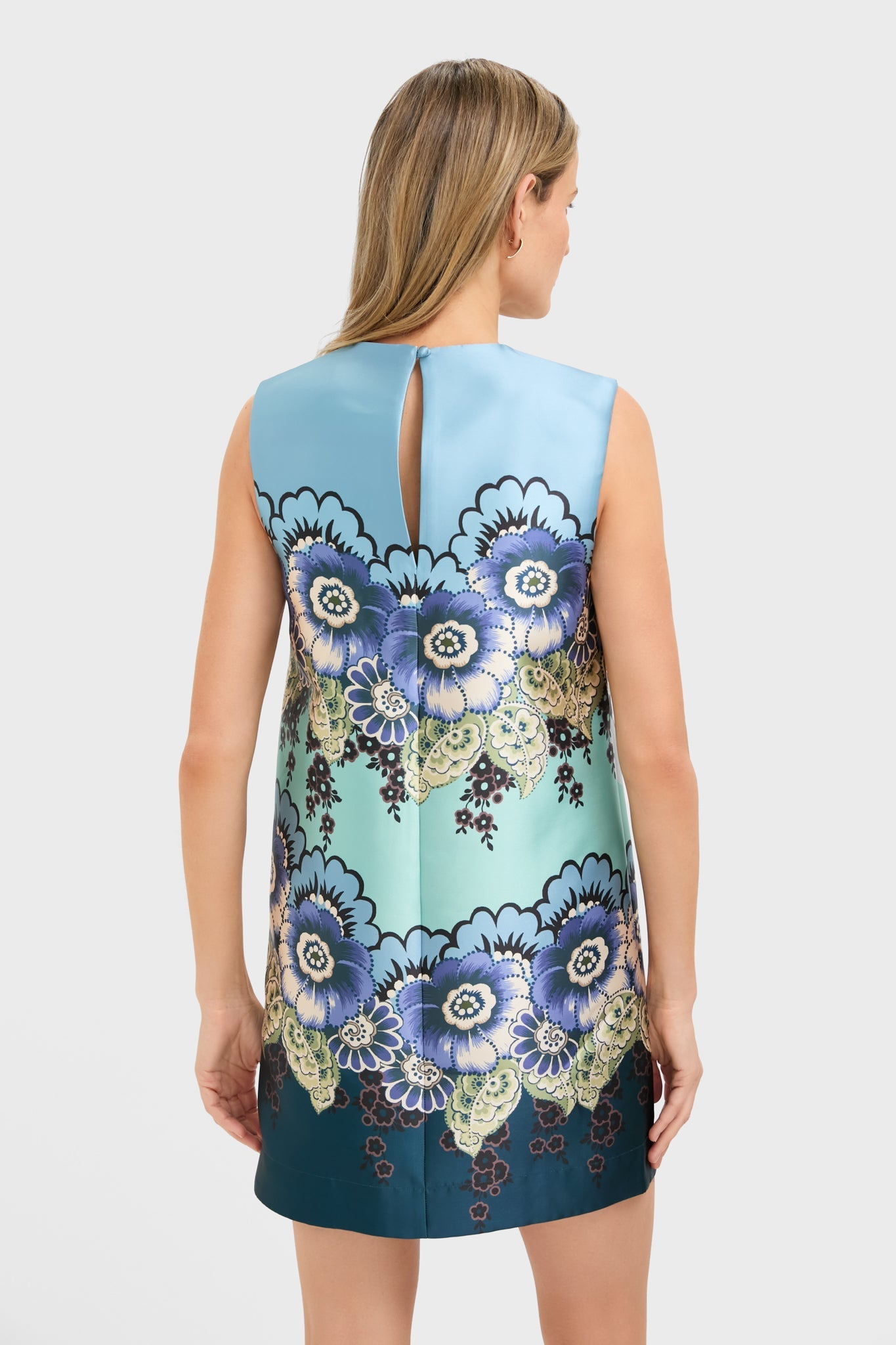 Blue Madalena Mini Dress