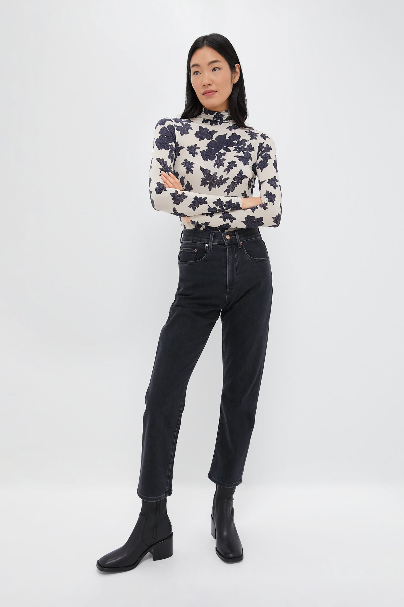 Moonflower Aurelia Turtleneck