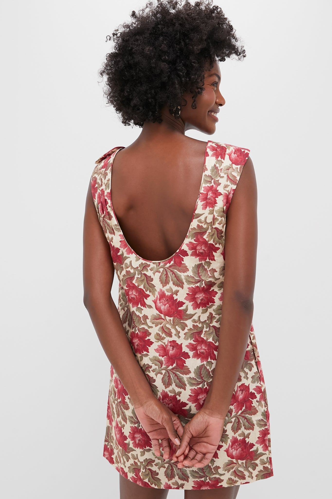 Rose Bud Rosalie Shift Mini Dress