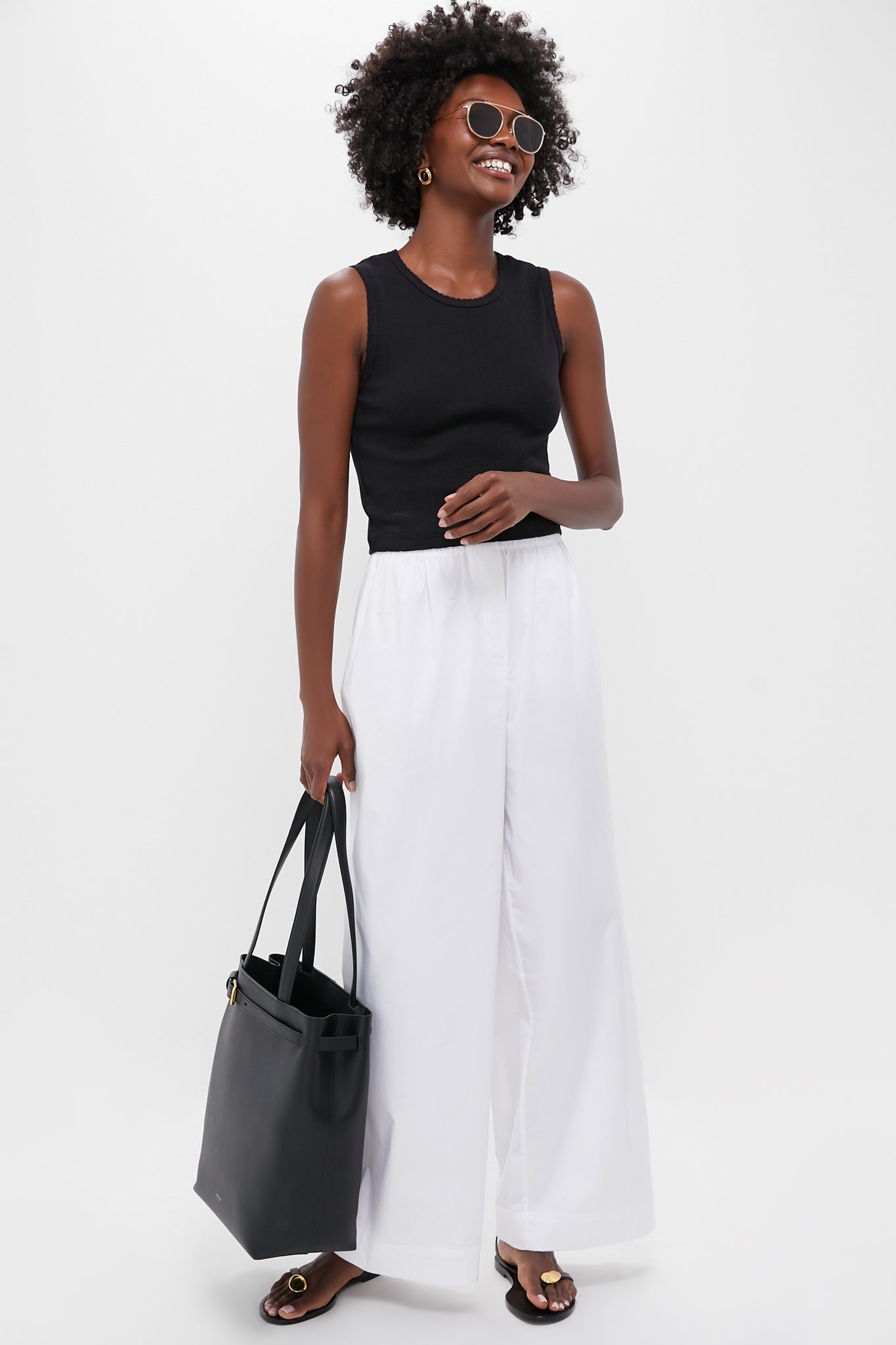 White Bonfire Pant