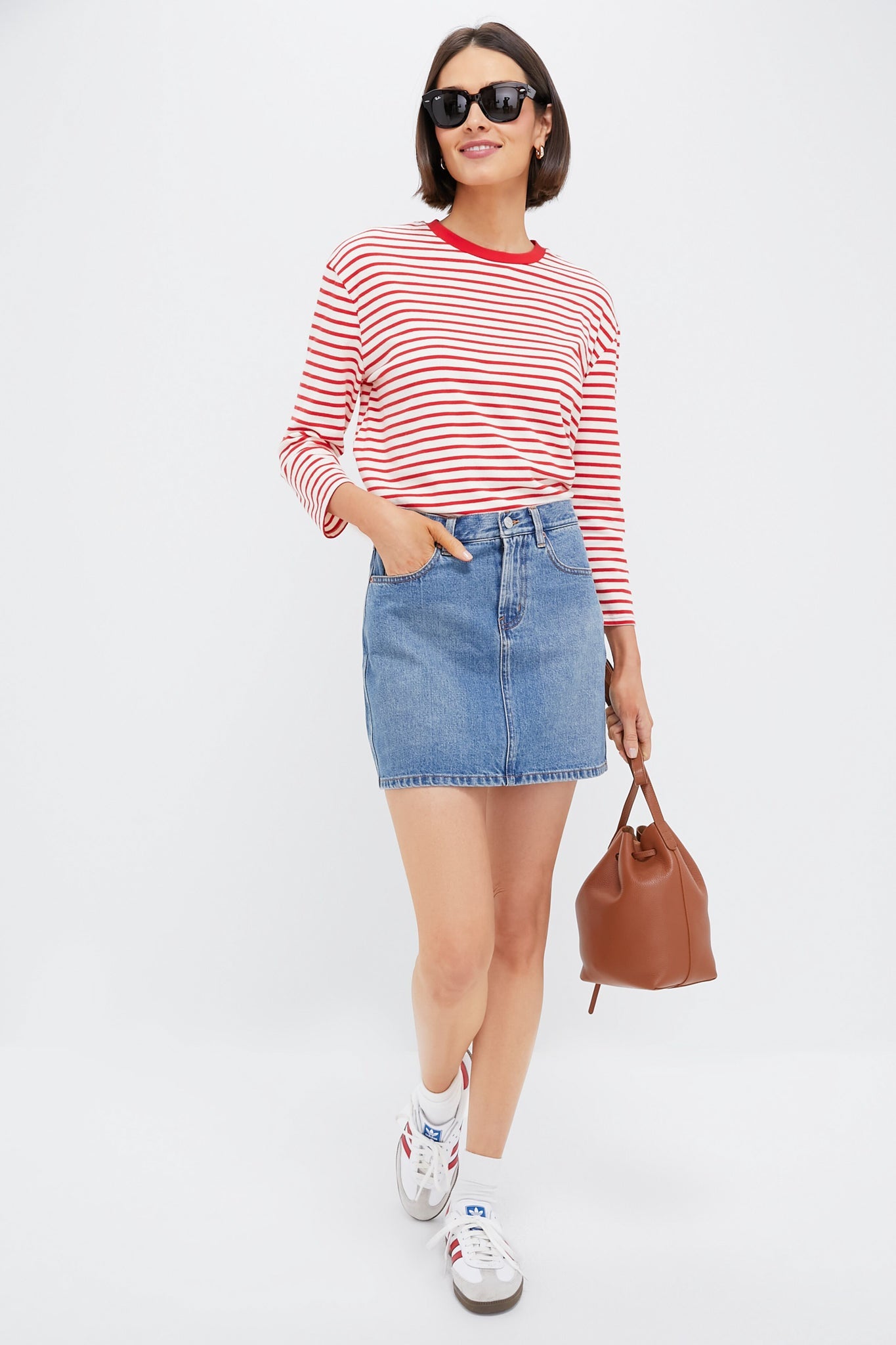 Copenhagen Wash Denim Agne Mini Skirt