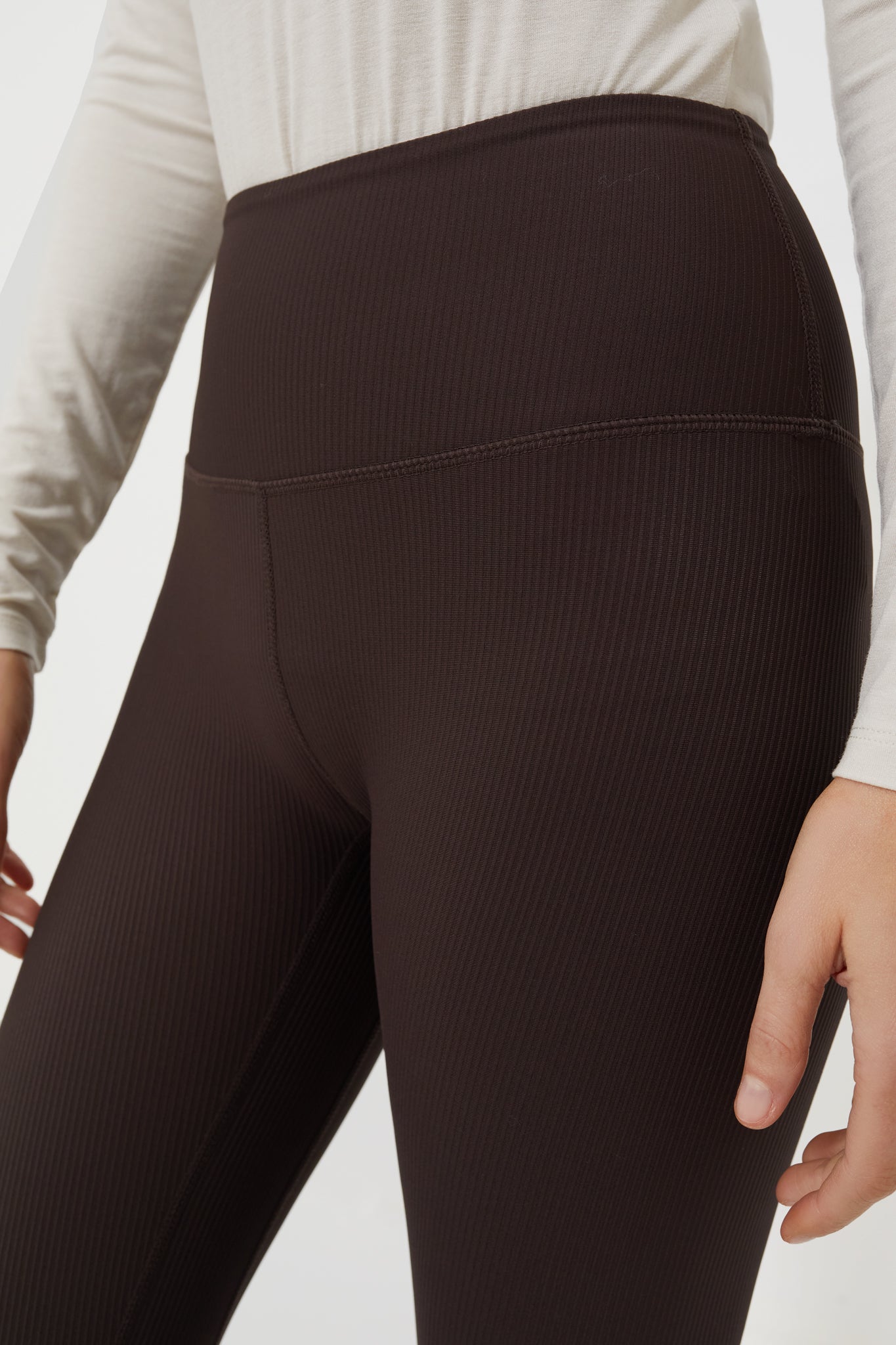 Chocolate Torte Let's Move Rib Hi Legging 25