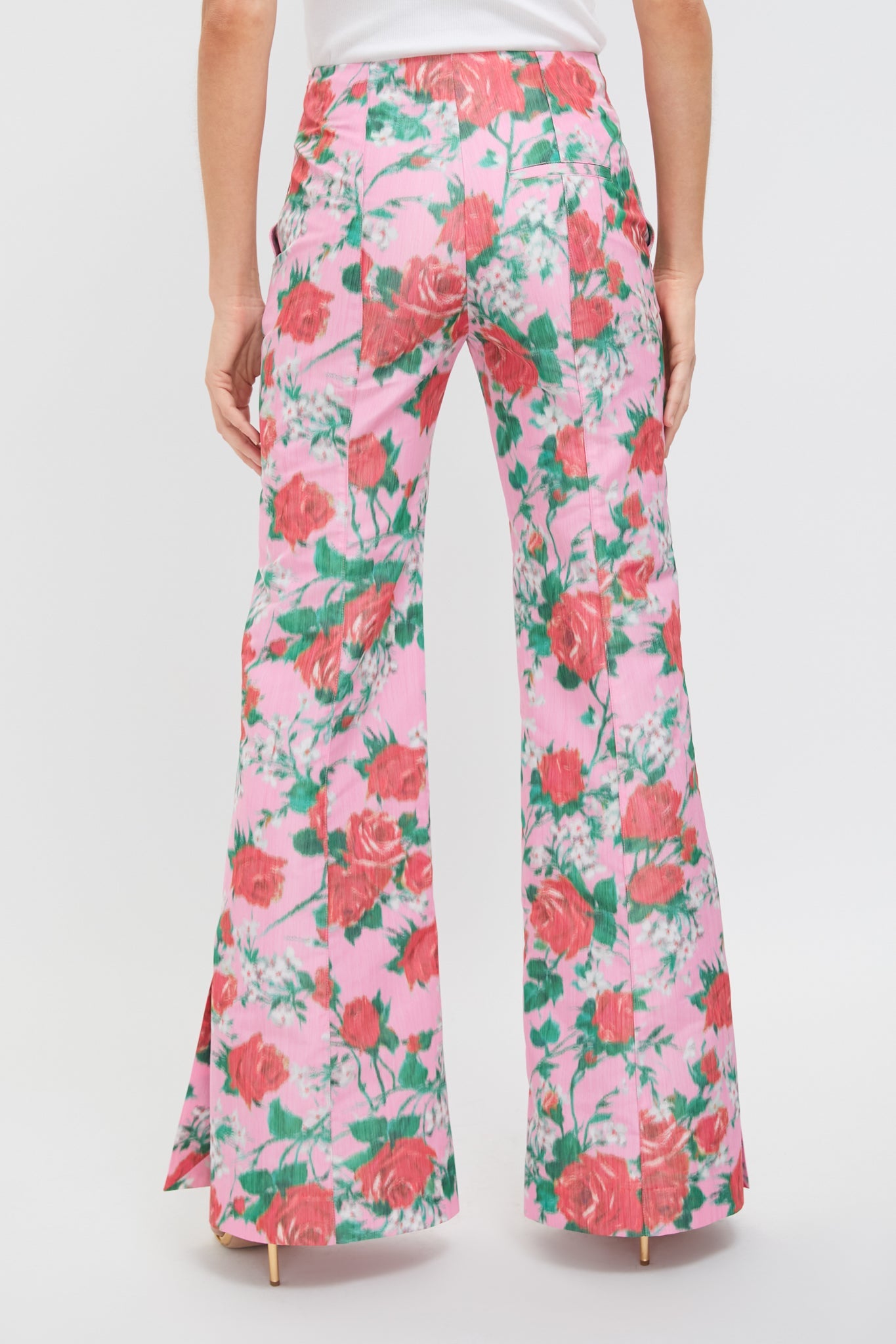 Rose Morgan Taffeta Trousers