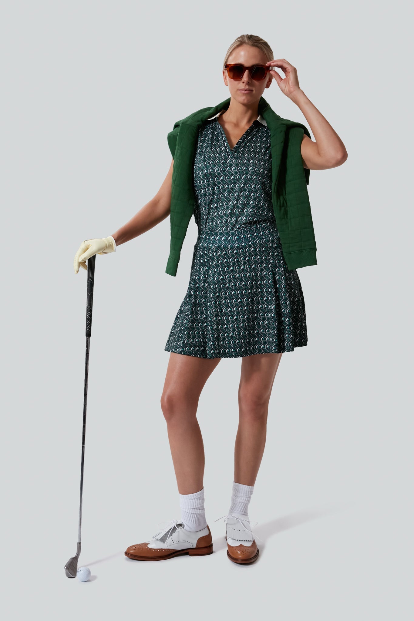 Carraway Fairway Sleeveless Caroline Polo