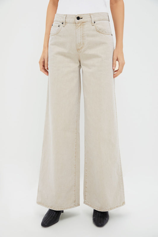 Ecru Atomic Wide Leg