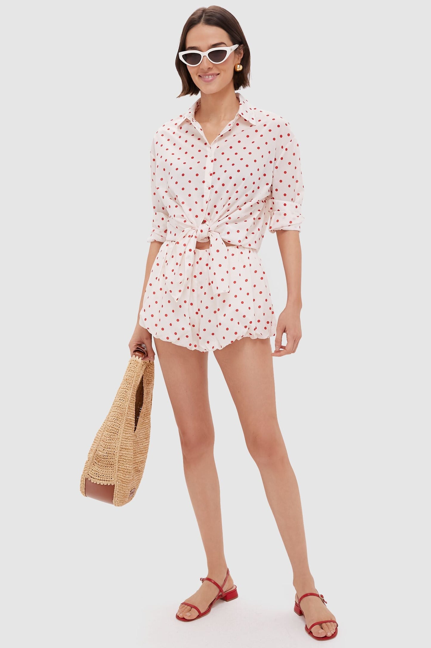 Petite Polka Dot Aurelia Short