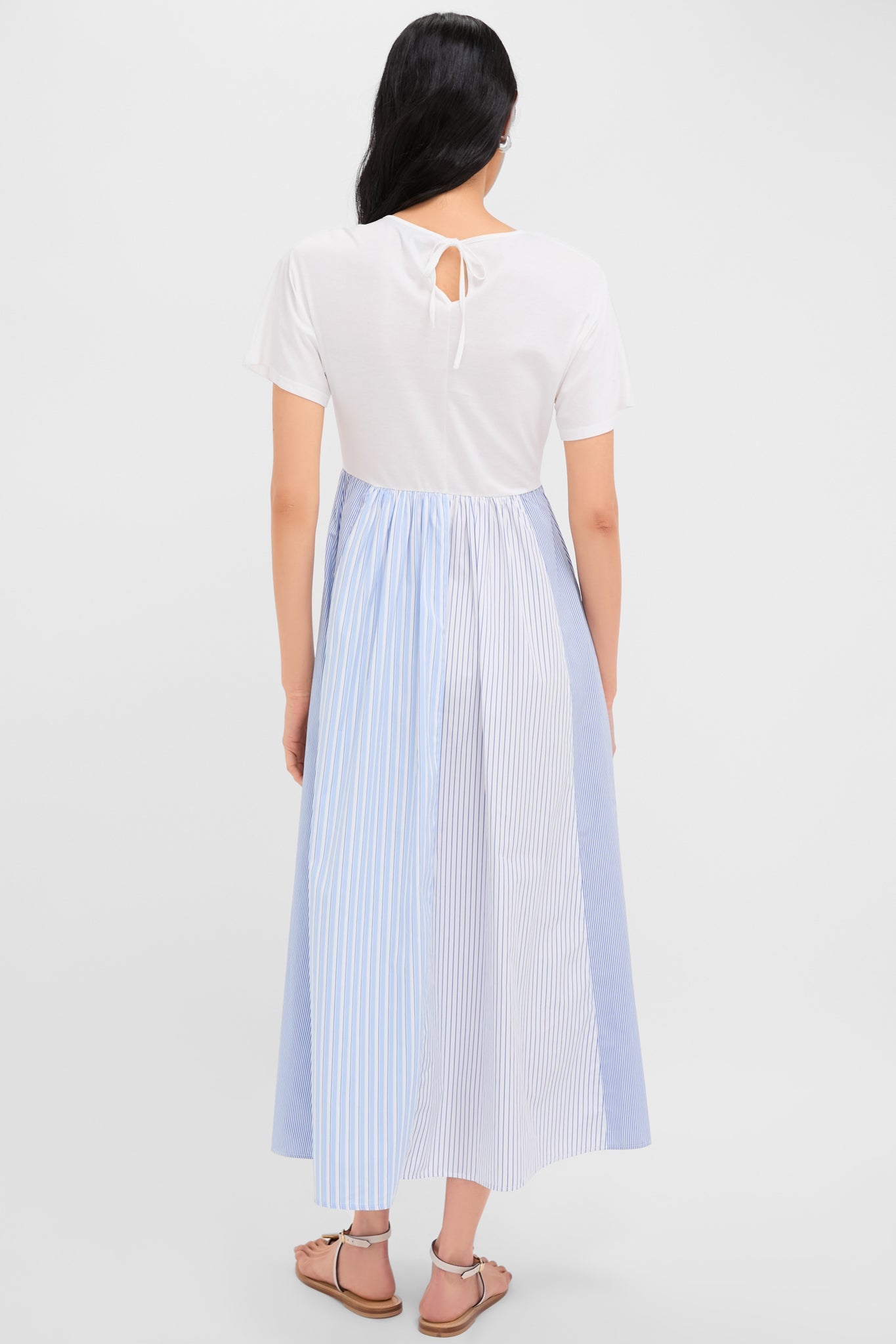 White Bronzo Jersey Dress