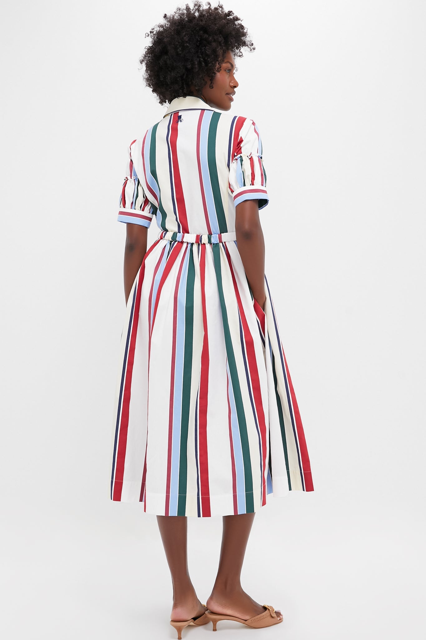 Stripes Jacquard Libertine Dress