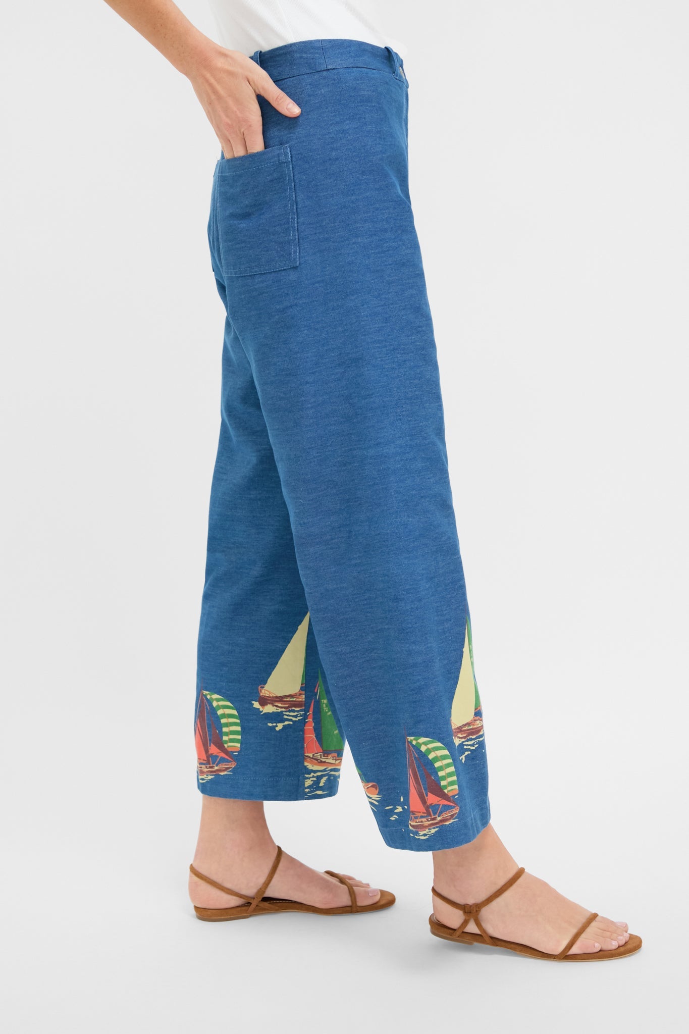 Newport Regatta Chambray Long Florence Pants