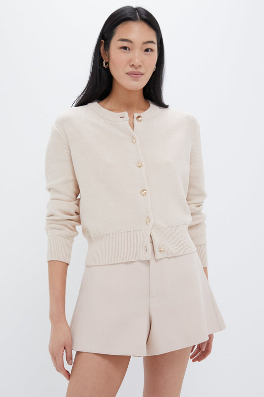 Sandstone Seashell Molly Cardigan