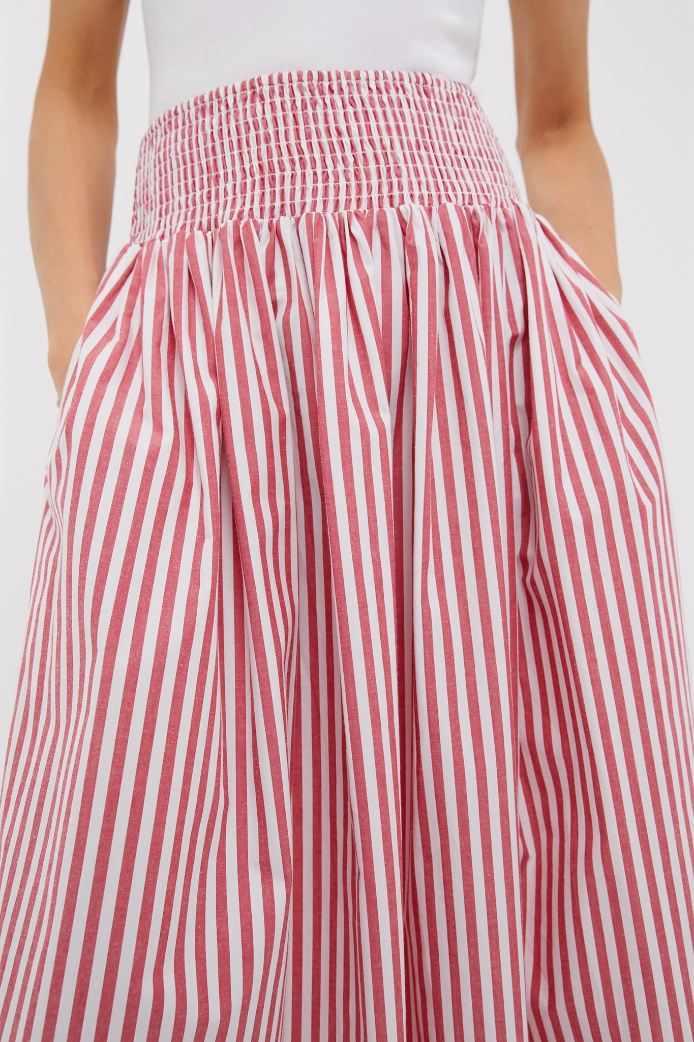 Lipstick Red Noreen Skirt
