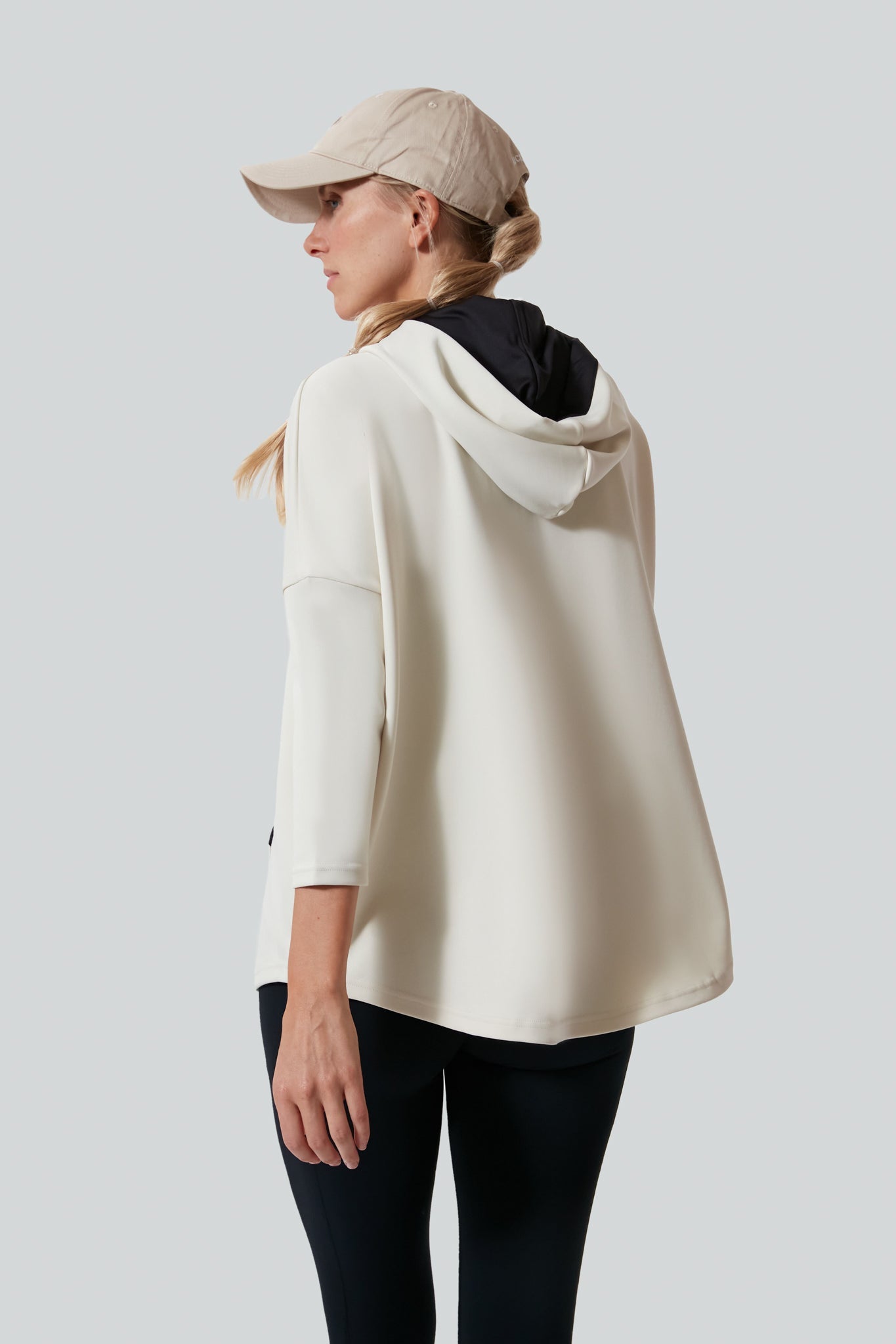 Cream Hooded Eden Sweatshirt