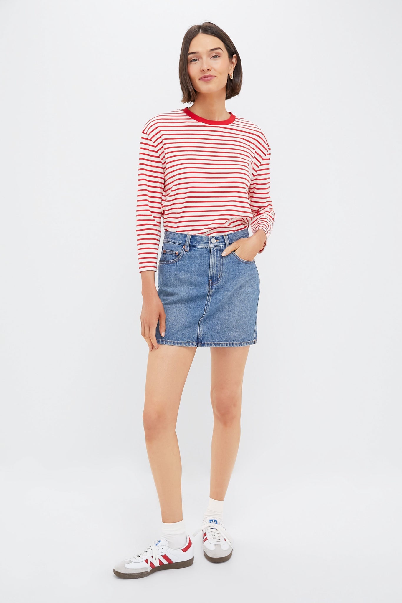 Copenhagen Wash Denim Agne Mini Skirt