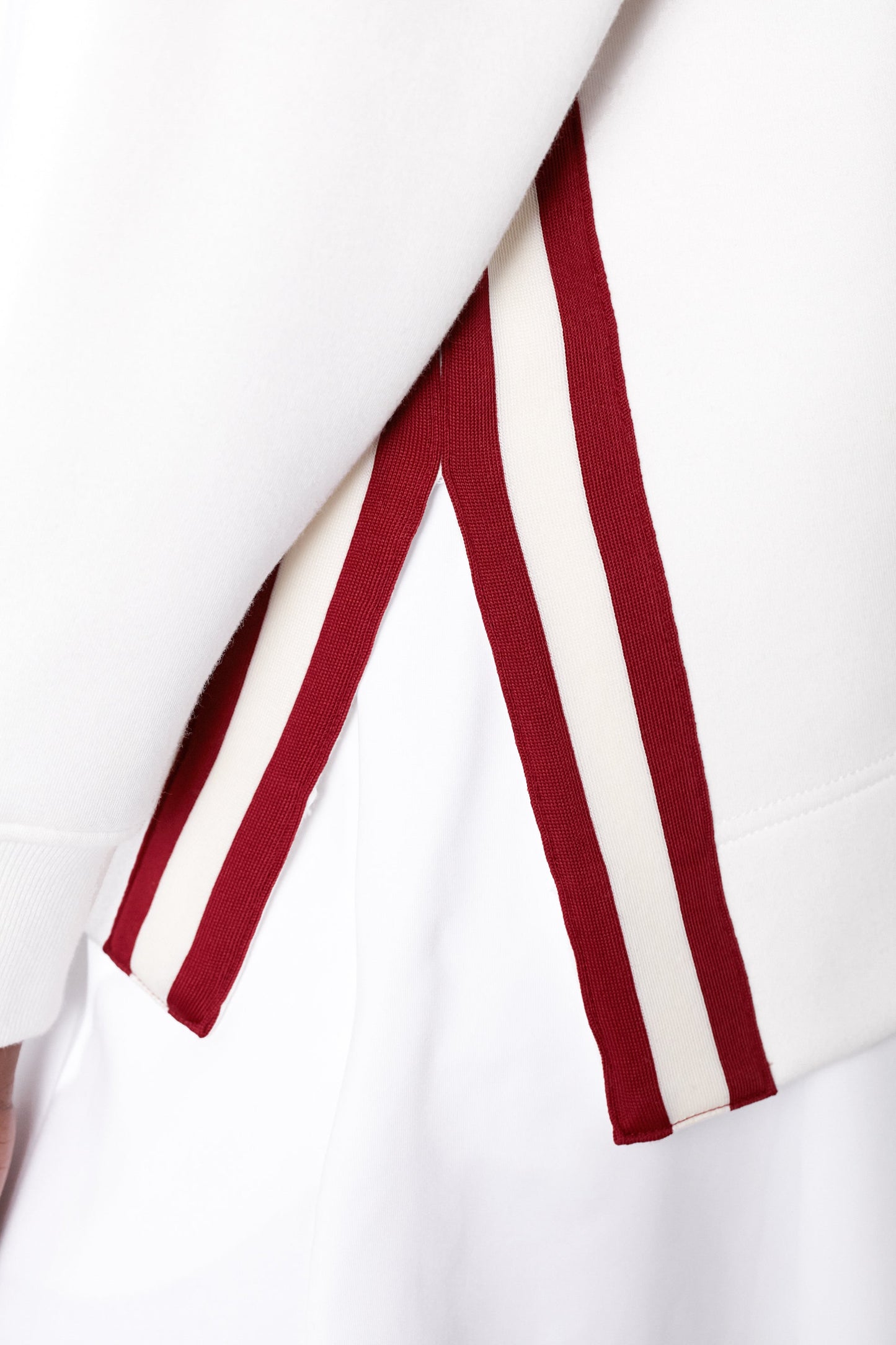 Retro Red and White Maggie Pullover