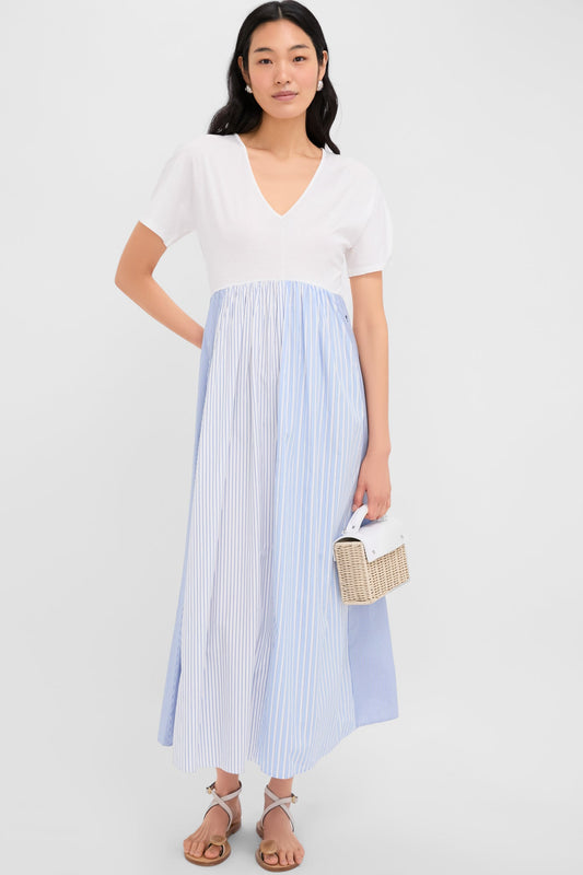 White Bronzo Jersey Dress