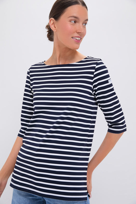 Navy-Neige Phare Tunic