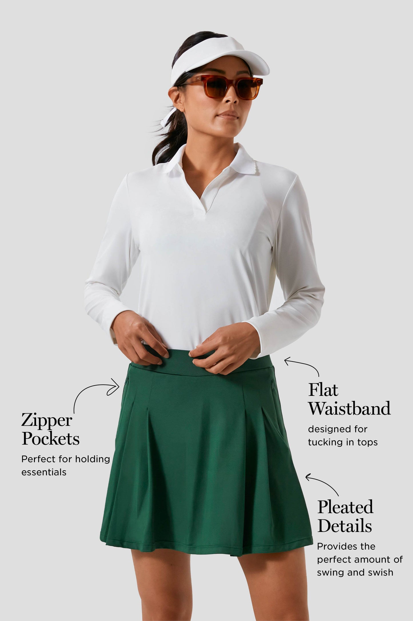 Fairway Green 16 Inch Park Golf Skirt
