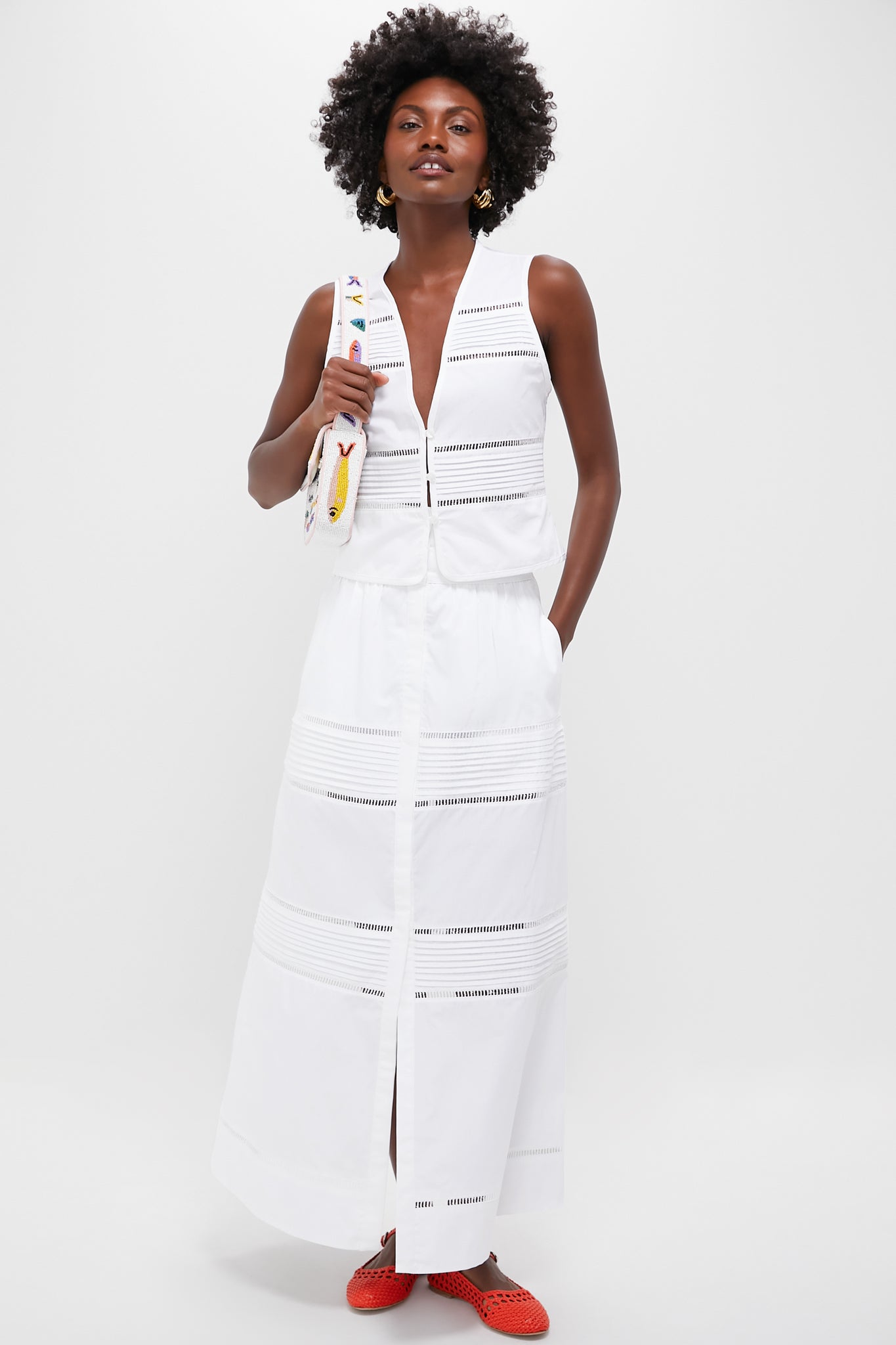 Ostuni India Maxi Skirt